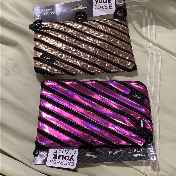 Golden Sunrise Zipper Pouch Set - Picture 2 of 8